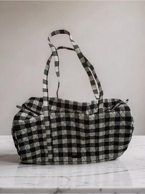 Vera Bradley Black and White Travel Bag